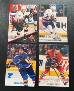 Lot (4) Mixed Cards 1993 Leaf, 2003 In The Game Action, 1999 Topps Stadium (VF+) - Picture 1 of 2