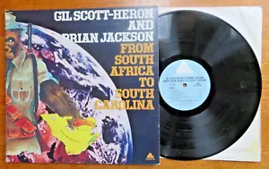 GIL SCOTT-HERON & BRIAN JACKSON From South Africa ARISTA LP EX/EX gatefold 1st - Imagen 1 de 6