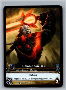 World of Warcraft TCG Defender Nagalaas #122/252 Extended Full Art WOW CCG - Picture 1 of 2
