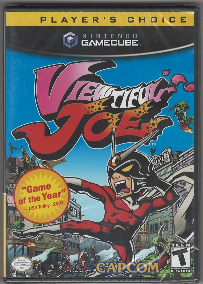 Viewtiful Joe Nintendo GameCube 2003 Black Label Brand New Factory Sealed - Image 1 of 1