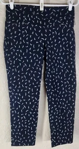 Pantalone Maurices donna piccolo blu navy elasticizzato vita media nuovo con etichette ufficio casual - Foto 1 di 5