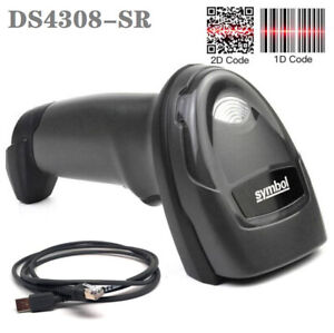 Symbol DS4308-SR00007ZZAP 1D/2D Digital Handheld Barcode Scanner w USB Cable