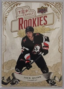 2023 Upper Deck National Convention Top Shelf Rookies Jack Quinn #TS-10 RC - Picture 1 of 2