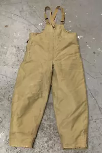 Salopette vintage anni 40 NAVY NAF 1169 marrone uomo media fodera alpaca Demotex militare - Foto 1 di 17