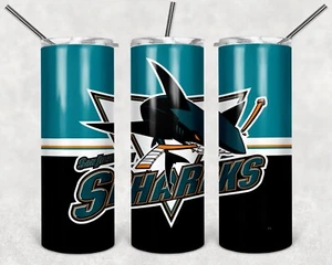 San Jose Sharks 20 oz Tumbler - Picture 1 of 2