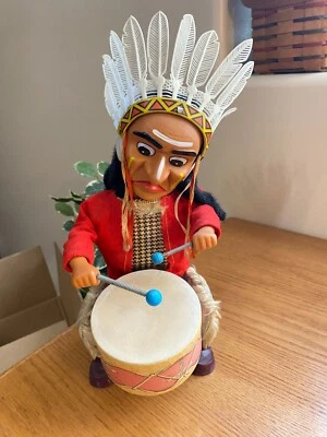 Baterista a batería Alps Indian Joe Chief Nativo Americano Japón JA-88 Foto 1 de 4