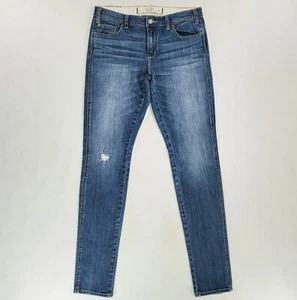 Abercrombie & Fitch Jeans Women's Skinny Ankle Perfect Stretch Distressed Sz. 0 - Picture 1 of 10