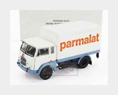 1:87 BREKINA PLAST Fiat 642 Truck Parmalat 1962 White Light Blue BRE58610 - Immagine 1 di 2