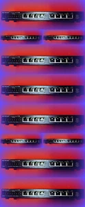 10 X Switch Netgear FS108 8-Port 10/100 Mbps Fast Ethernet 10/100 Mbps A.Uplink - Bild 1 von 4