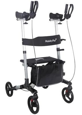 NEU MobilityPlus+ aufrechter Rollator Mobilität Rollator leicht mit Armstütze