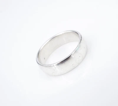 James Avery Wide Athena Wedding Ring Band Sterling Silver Size 9.75 $98 RS3656 - Image 1 of 3