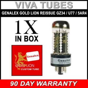 Brand New Genalex Reissue GZ34 5AR4 U77 Rectifier Vacuum Tube In Box - Picture 1 of 1