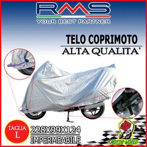 TELO MOTO SCOOTER COPRIMOTO IMPERMEABILE PER HONDA CB 1000 R HORNET 600 TG. L - Foto 1 di 1