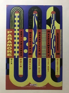 Paramore; After Laughter; Concert Flyer; Exit/In; Nashville & Art + Friends Mini - Picture 1 of 2