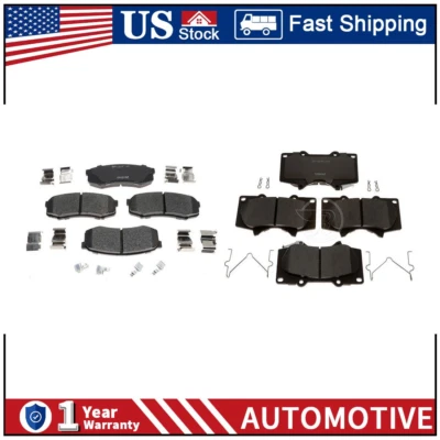 适用于 2019 2018 2017 2016 - 2010 雷克萨斯 GX460 前后 R 系列陶瓷刹车片 PA — 第 1/4 张图片