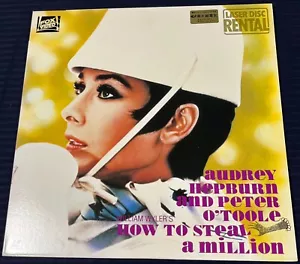 How to Steal a Million Movie LaserDisc 1966 PILR-1194 Audrey Hepburn From Japan - Picture 1 of 10