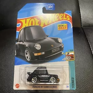 ✅ 2024 Hot Wheels 199/250 HTB41 Porsche 911 Turbo 3.6 (964), Tooned 2/5 - Bild 1 von 2