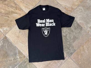 Vintage Los Angeles Raiders Trench Football TShirt, Size Large - Picture 1 of 7