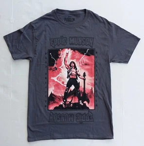 Netflix Stranger Things Eddie Munson Hellfire Club Rock T-Shirt Size Men's Small - Picture 1 of 4