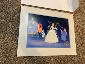 The Disney Store CINDERELLA Exclusive Commemorative Lithograph 1995 - Picture 1 of 3
