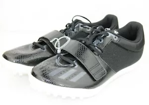 "NEW" Men's Adidas Jumpstar Track & Field Shoes Size 13 Black White B37500 - Picture 1 of 5