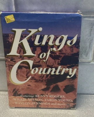 Various - Kings of Country - Double Cassette- Twins Label - Image 1 of 3