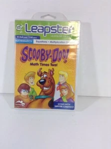 NEW Leepfrog Leapster Learning Game, Scooby-Doo Math Times Two, Ages 5-8 - Picture 1 of 5