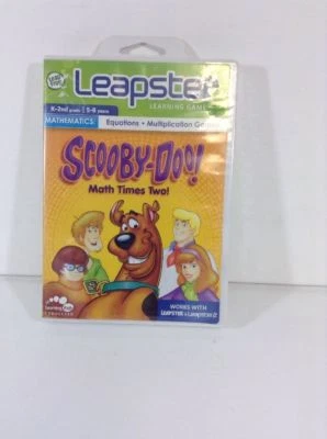 NEW Leepfrog Leapster Learning Game, Scooby-Doo Math Times Two, Ages 5-8 - Image 1 of 4
