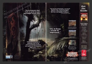 1999 Shadow Company: Left for Dead Video Game Print Advertisement (2 pgs) - Picture 1 of 1