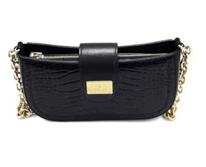 Lovitt Women’s Shoulder Bags De Noblag Black Genuine Leather - Picture 1 of 41