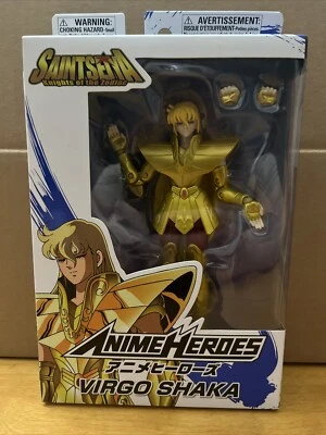 Saint Seiya: Caballeros del Zodiaco Virgo Shaka - 6.5" Bandai Anime Heroes Foto 1 de 3