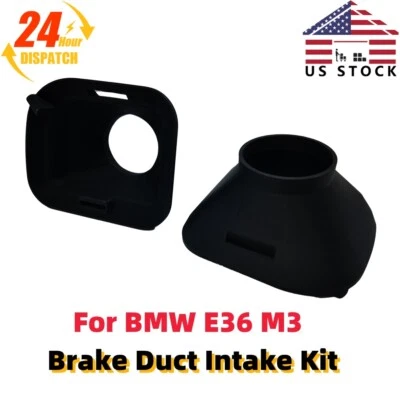 Kit de admisión de conducto de freno izquierdo y derecho ABS para BMW E36 M3 parachoques entrada de aire  Foto 1 de 4