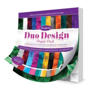 Hunkydory - Duo Design Paper Pads - KALEIDOSCOPE & SENSATIONAL STARBURSTS - Picture 1 of 4
