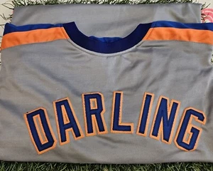 Ron Darling Signed New York Grey Baseball Jersey (JSA) - Picture 1 of 3