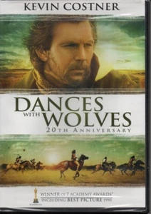 DANCES WITH WOLVES (DVD, 1990, 2010) 20TH ANNIVERSARY EDITION - NEW SEALED - Bild 1 von 3