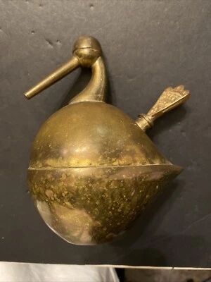 珠宝商火炬鸟黄铜雕塑艺术 — 第 1/4 张图片