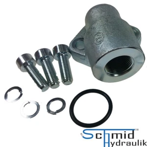 Pumpenflansch/ Winkelflansch LK 51  1" - Bild 1 von 1