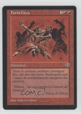 1996 Magic: The Gathering - Mirage Italian Blind Fury 1a1