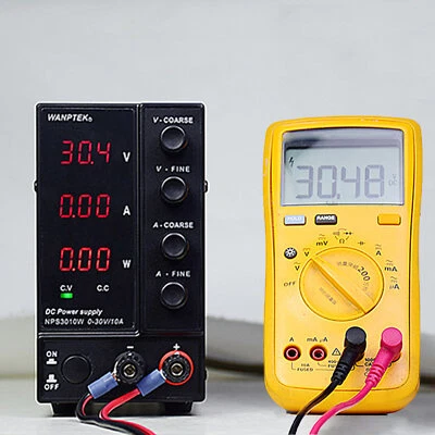 SANHESHUN Adjustable DC Bench Power Supply 30V 10A/6A Digital LED Precision Lab Variable