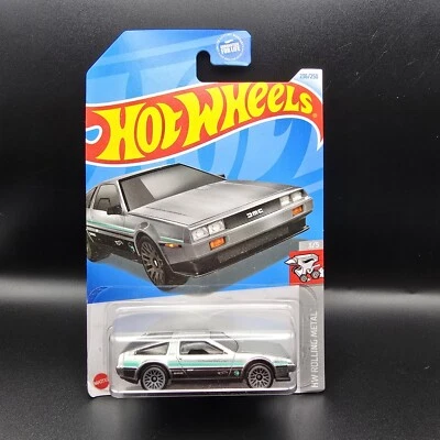 Новый 2024 Hot Wheels DMC DeLorean 3/5 Rolling Metal серии Treasure Hunt 236/250 - Изображение 1 из 4