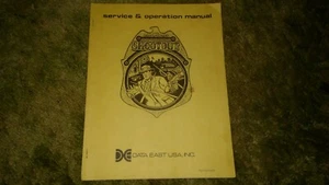 SHOOTOUT-Data East w/SCHEMATICS-Orig. Manual-L@@K! - Picture 1 of 1