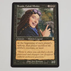 MTG Braids, Cabal Minion Odyssey (117/352) Regular Rare Magic the Gathering NM - Picture 1 of 2