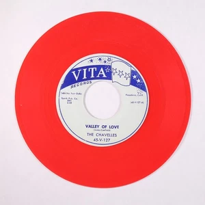 CHAVELLES: valley of love / red tape VITA 7" Single 45 RPM - Imagen 1 de 2
