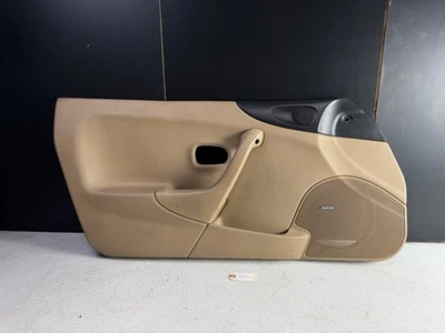 1999-2000 Mazda MX-5 Miata отделка дверной панели карта левый драйвер желтовато-коричневый OEM - Изображение 1 из 4