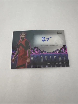 2023-24 Topps Midnight Gary Trent Jr. Horizon Signatures Autograph Refractor SP - Image 1 of 2