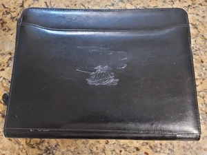 Miller Lite Notebook Tasche schwarz Leder Vintage - Bild 1 von 4