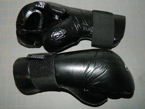 Sparmaster Tiger Claw Sparring Gloves Adult Small Black With Finger/thumb  - Bild 1 von 5