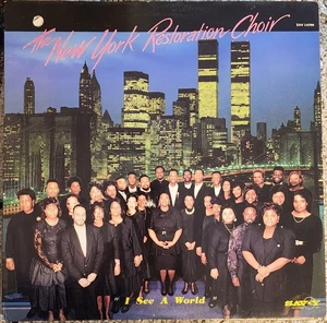The NEW YORK RESTORATION CHOIR I See a World 1990 Gospel Rare Promo LP! - Picture 1 of 2