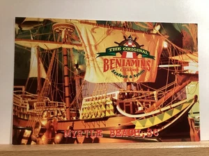 Benjamin’s Calabash Seafood & Spirits: Myrtle Beach, NY - Vintage Postcard - Picture 1 of 3