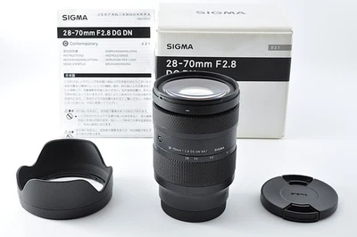 [Mint in Box] SIGMA 28-70mm f/2.8 DG DN Contemporary Lens for SONY E Japan 621 - Image 1 of 4